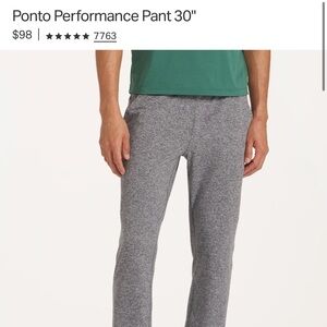 Vuori Charcoal Jogger Pants
